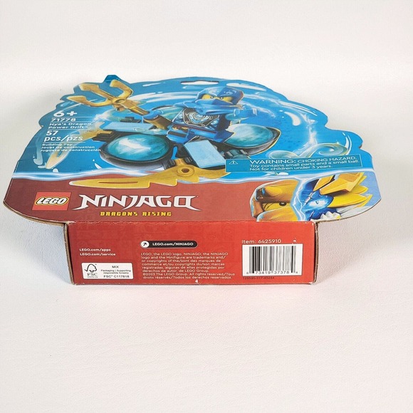 LEGO Ninjago Nya's Dragon Power Spinjitzu Drift 71778 Building Toy Brand New - Picture 5 of 5